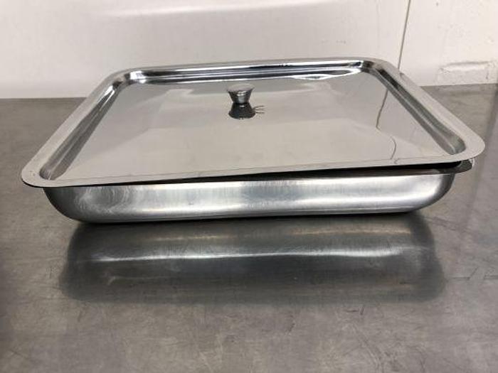 Used Tray Instrument 330 x 280 x 60mm with Lid