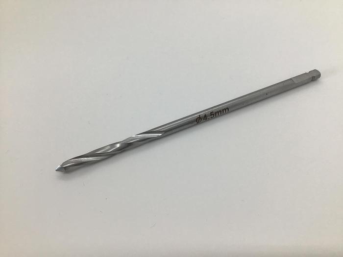 Drill Bit 4.5mm Diameter Length 100mm 2 Flute for Quick Coupling