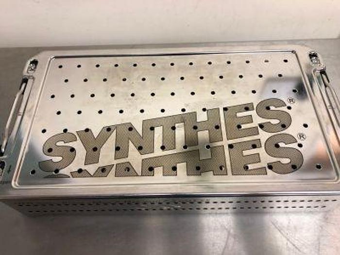 Used Synthes Case UFN Spiral Blade + Miss-A-Nail 7.3mm CSS 685.270