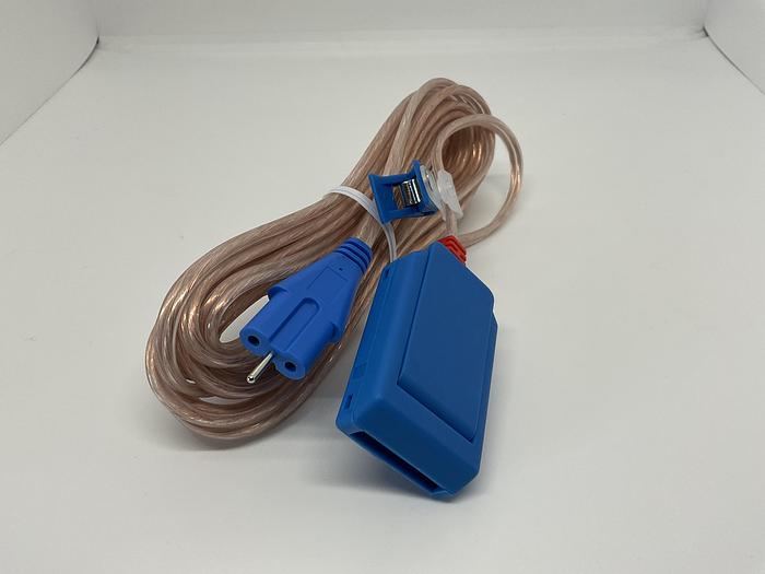 Diathermy Patient Plate cable for split plates