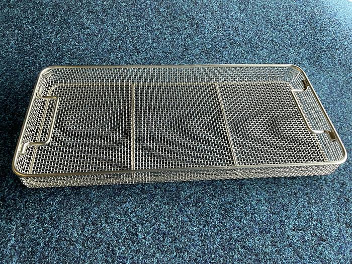 Used Instrument tray with handles 535x250x50mm