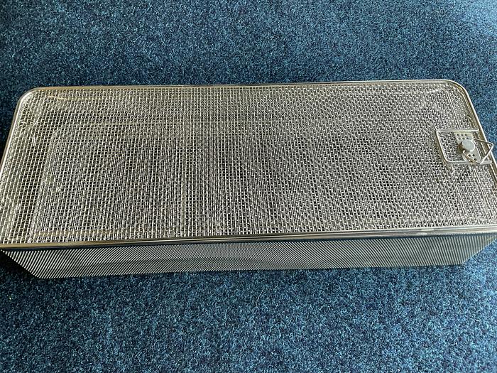 Used Tray sterilisation with lid 670x255x140mm