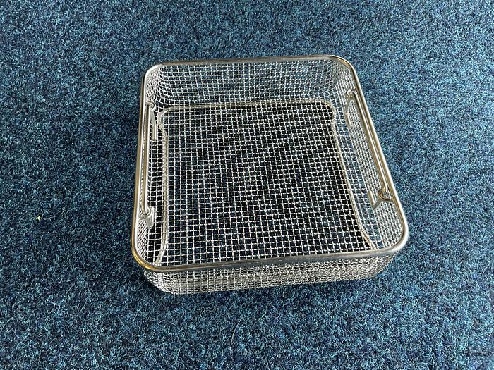 Used Instrument tray with handles 250x240x65mm