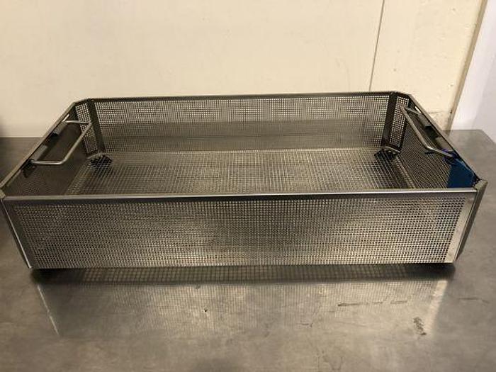 Used Aesculap Tray Sterilisation Stainless Steel 485 x 250 x 95mm